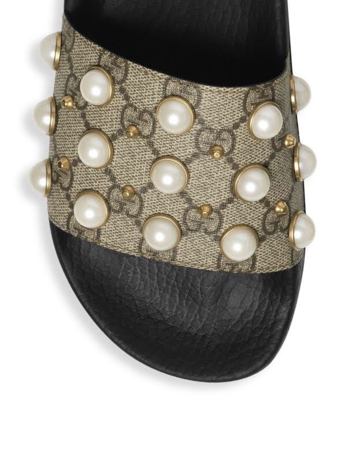 Tish Pearl Gucci Slides – Nifemi Couture